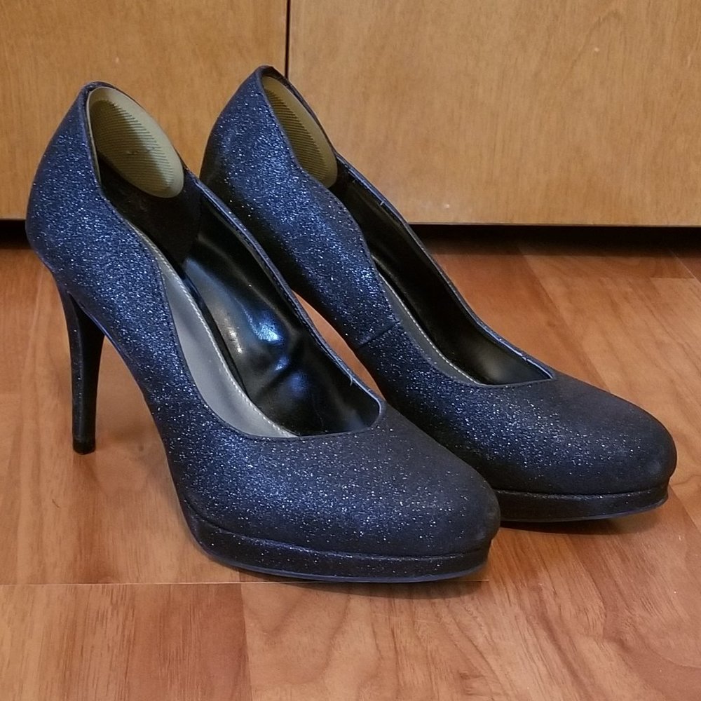 Glitter heels